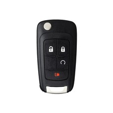 Flip Key Entry Remote Key fob with Chevrolet Equinox Terrain Impala OHT010605...