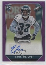 2015 Panini Prizm Rookie Signatures Violet Prizm Eric Rowe #RS-ER Auto s7f