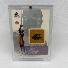 Shaquille O'Neal NBA Game Floor Card 490954