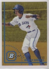 2022 Bowman Heritage Chrome Prospects Gold Refractor 13/50 Martin Gimenez 0s55