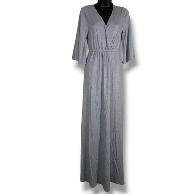 knee length dresses for ladies Odette Lilac Long Sleeve Formal Maxi Dress - 12 main image 0