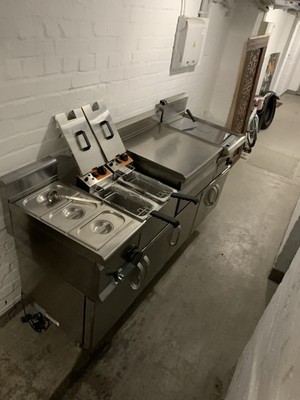 Imbissstation Kochstation Gastro Grillplatte Fritteuse BainMarie Neutralelement