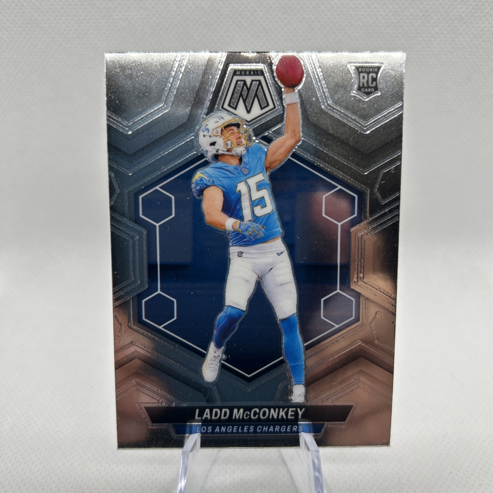 2024 Panini Mosaic - Rookies Ladd McConkey #334 (RC)