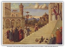 Presentación de la Virgen María en el Templo Giovanni Battista Cima da Coneglia