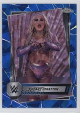 2025 Topps Chrome WWE Sapphire Edition Tiffany Stratton #182 0vu6