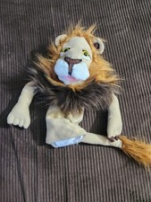 Melissa Doug RORY LION Puppet Plush Stuffed Animal No Hand Jungle Cat