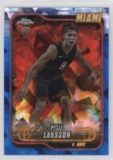 2024-25 Topps Chrome Sapphire Edition Pelle Larsson #166 11oq