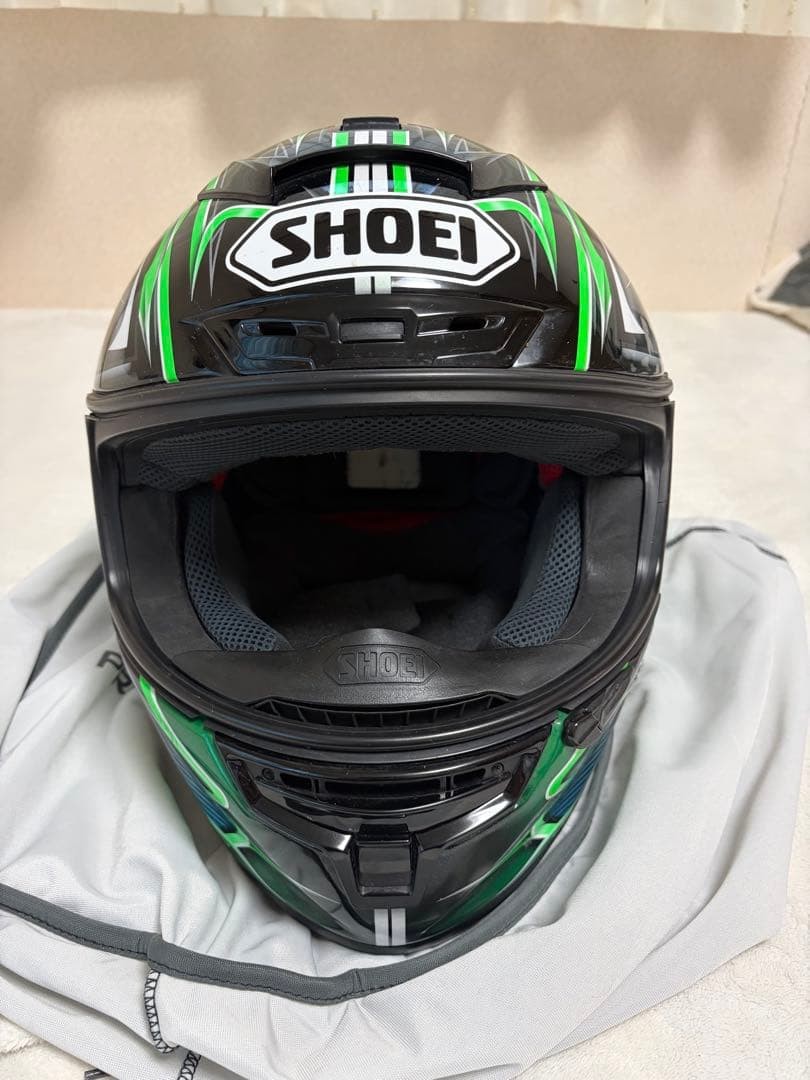 セキュリティ・セーフティ SHOEI X-Fourteen YANAGAWA5 TC-4 XL SHOEI X-Fourteen YANAGAWA5 TC-4 Green/Black M Size Replica Helmet