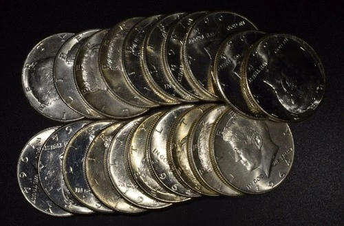 Roll of 20 1964 Kennedy Silver Half Dollars "UNC-BU" *Free S/H After 1st Item*