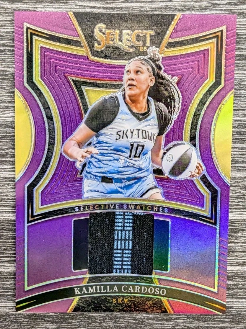 2025 Select WNBA Kamilla Cardoso Purple Prizm /49