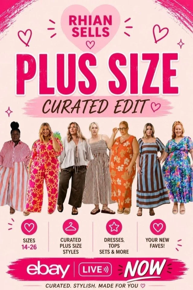 💖 Women's Curvy & Plus Sizes 14-26 | Dresses, Tops, Bottoms & More