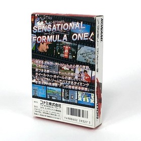 [] Famicom F-1 Sensation Box theory/Postcard Damaged Operation confirmed Konami