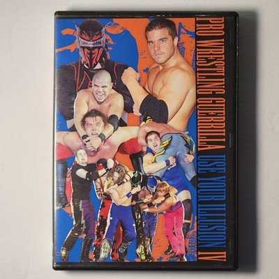 PWG Use Your Illusion IV 2004 DVD Pro Wrestling Guerrilla ROH