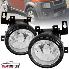 Fog Lights Fits 2003-2008 Honda Element Front Bumper Lamps Pairswitchh3 Bulbs