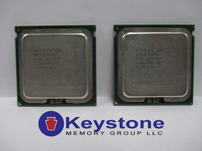 Lot of 2 Intel Xeon X5365 SLAED Quad-Core 3.0GHz 8M 1333MHz LGA 771 *km
