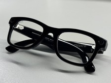Ray-Ban Meta Wayfarer RW4006 601SB Black Smart Glasses Clear Lens w/ Case