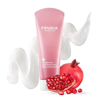 FRUDIA Pomegranate Nutri-Moisturizing 4.9 Fl Oz (Pack of 1), Foam cleanser