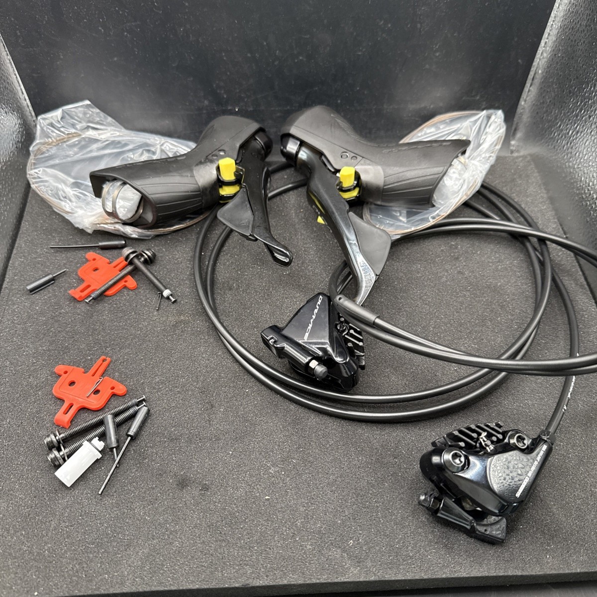 シマノ　DURA-ACE 9170セット Shimano Dura Ace Mechanical Hydraulic 9120 9170 Shifter Brake Set