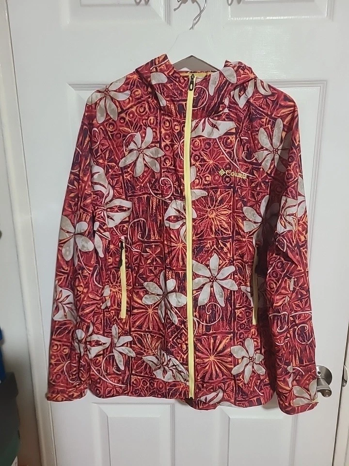 Columbia Windbreaker Hooded Packable Jacket Men's XL
Opens in a new window or tab