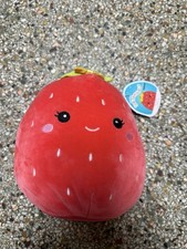 Claires Squishmallows Strawberry Plush Medium...