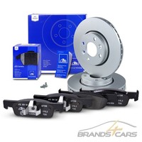 ATE Bremsscheiben +Ceramic BelÄGe Vorne FÜR Dacia Logan II Renault Clio 4 BH