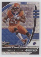 2020 Panini Prizm Draft Picks Blue Wave Prizm 182/299 Alexander Mattison #4 2qw