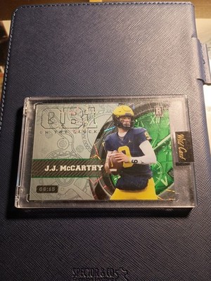 JJ McCarthy QB1 On The Clock #OCW-JM2 (Sealed)