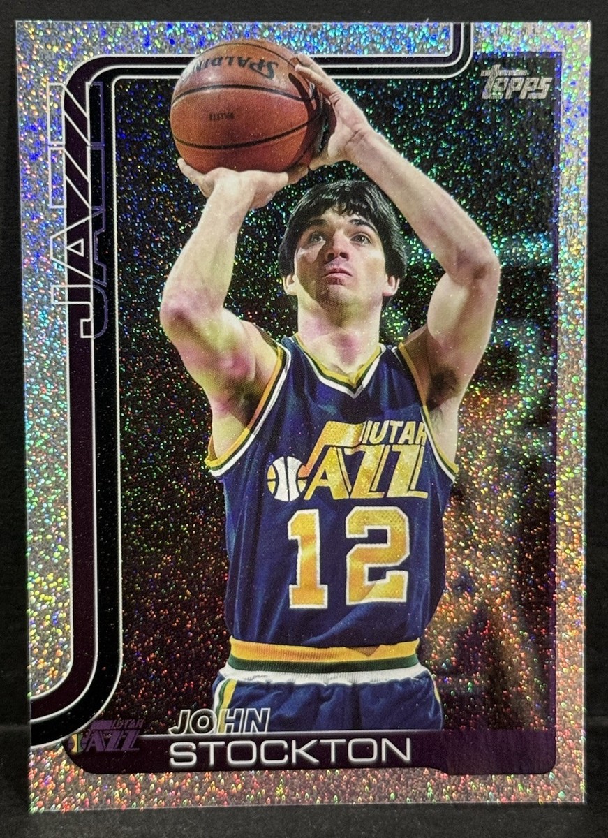 2025-26 Topps Basketball Utah Jazz #264 John Stockton Sand 2025-26 Topps Basketball Utah Jazz #264 John Stockton Sand