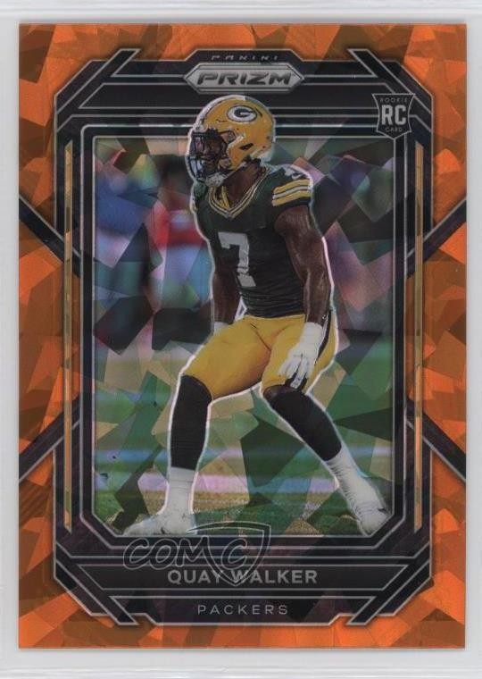 2022 Panini Prizm Rookies Orange Ice Prizm Quay Walker #373 Rookie RC 11nu