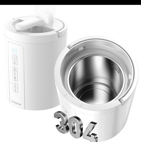 Healthy Warm Mist Humidifiers for Bedroom, 3L/100oz Stainless Steel Humidifier - Picture 2 of 7