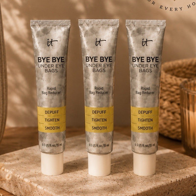 3-pack! IT Cosmetics Bye Bye Under Eye Bags Treatment - 0.5 fl oz/15 ml
