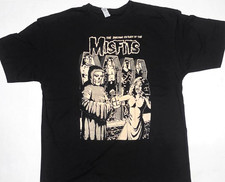The Shocking Return Of The MISFITS T-shirt Danzig Horror Punk Tee Men's New