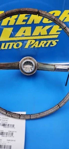 1963 OLDSMOBILE SUPER 88 РУЛЕВОЕ КОЛЕСО С ГУДКОМ КНОПКА/КОЛЬЦО 1071573 - Изображение 3 из 4