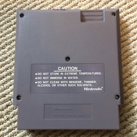 NINTENDO NES MACH RIDER - Untested