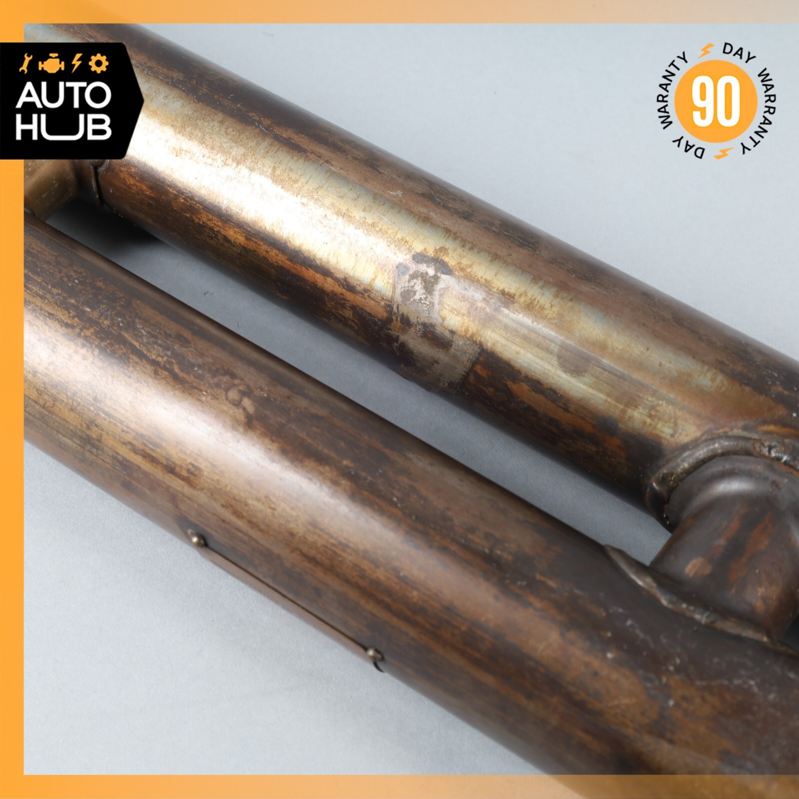 11-16 Ferrari FF F151 6.3L V12 Engine Center Exhaust Cross Pipe OEM 40k