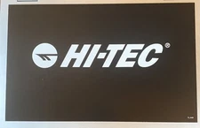 HI-TEC 7"x11" Department Store Display Shoe Brand Sign Black/White