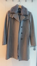 Armani Exchange Wool /nylon/cashmere Coat, Grey, Size Small, 99% New