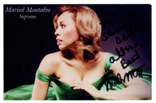 Marisol Montalvo Signed 4 x 6 Photo / Autographed Opera Singer