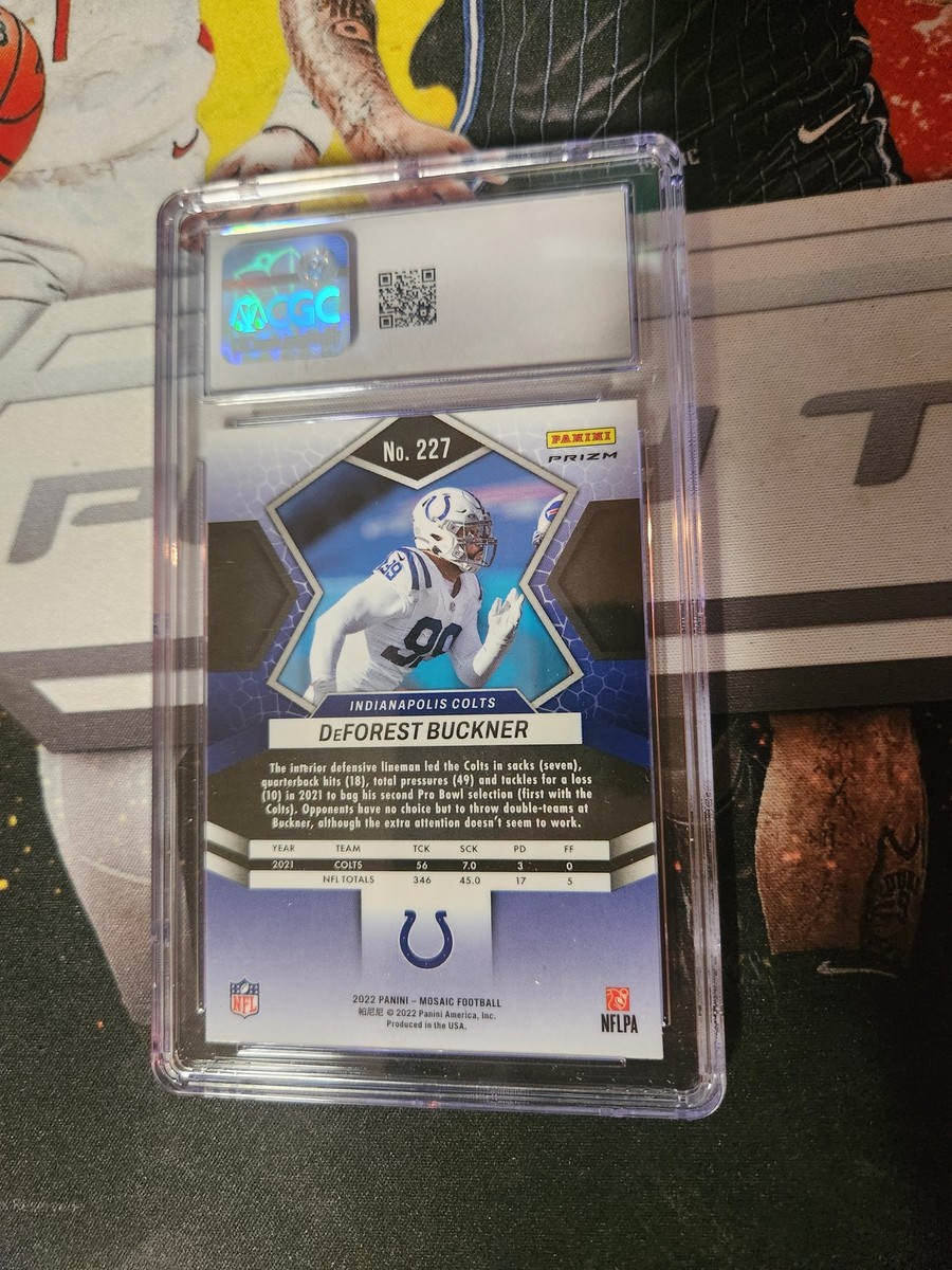 2022 Panini Mosaic - DeForest Buckner #227 Genesis Mosaic Prizm