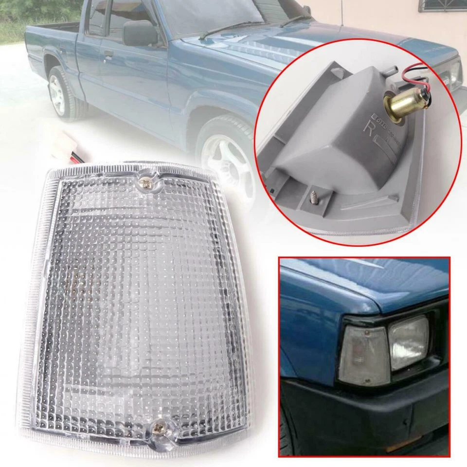 Прозрачная угловая лампа для Mazda Bravo серии B2000 B2200 B2600 Lh+rh 85–96 - Изображение 3 из 4