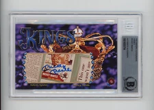 Mickey Mantle 2021 Historic Autographs Kings 3 Gold Cut Auto Beckett BAS COA HA