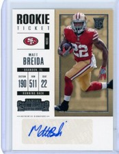 2017 Panini Contenders Rookie Ticket Autograph #178 Matt Brieda
