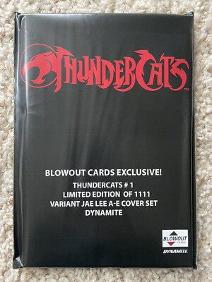 THUNDERCATS #1 JAE LEE A-E Variant Cover Set Dynamite Blowout Cards LTD ED HOT!