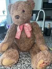 Vintage FAO Schwarz 1998 Poseable 25" Brown Teddy Bear