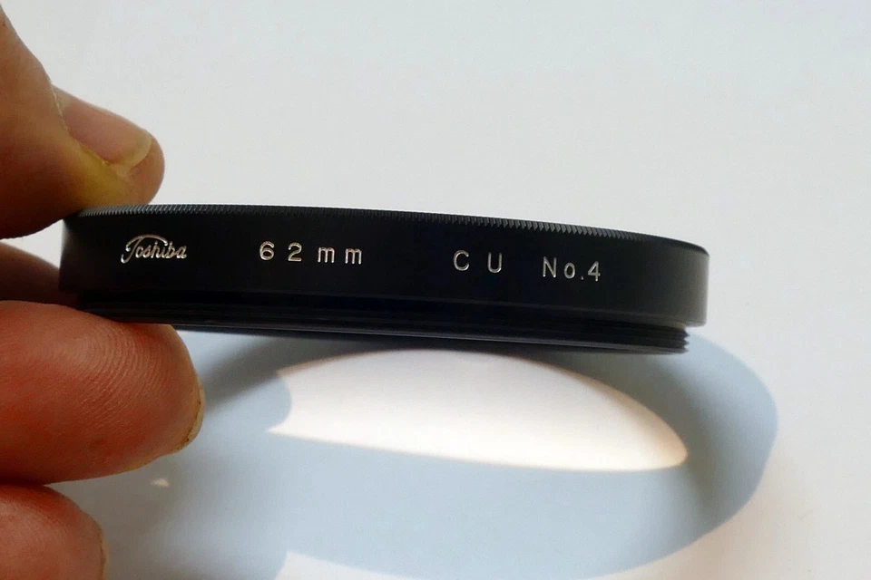 Toshiba 62mm Lens Filter CU No 4 Close-Up macro #4 1:1 - Image 2 of 4