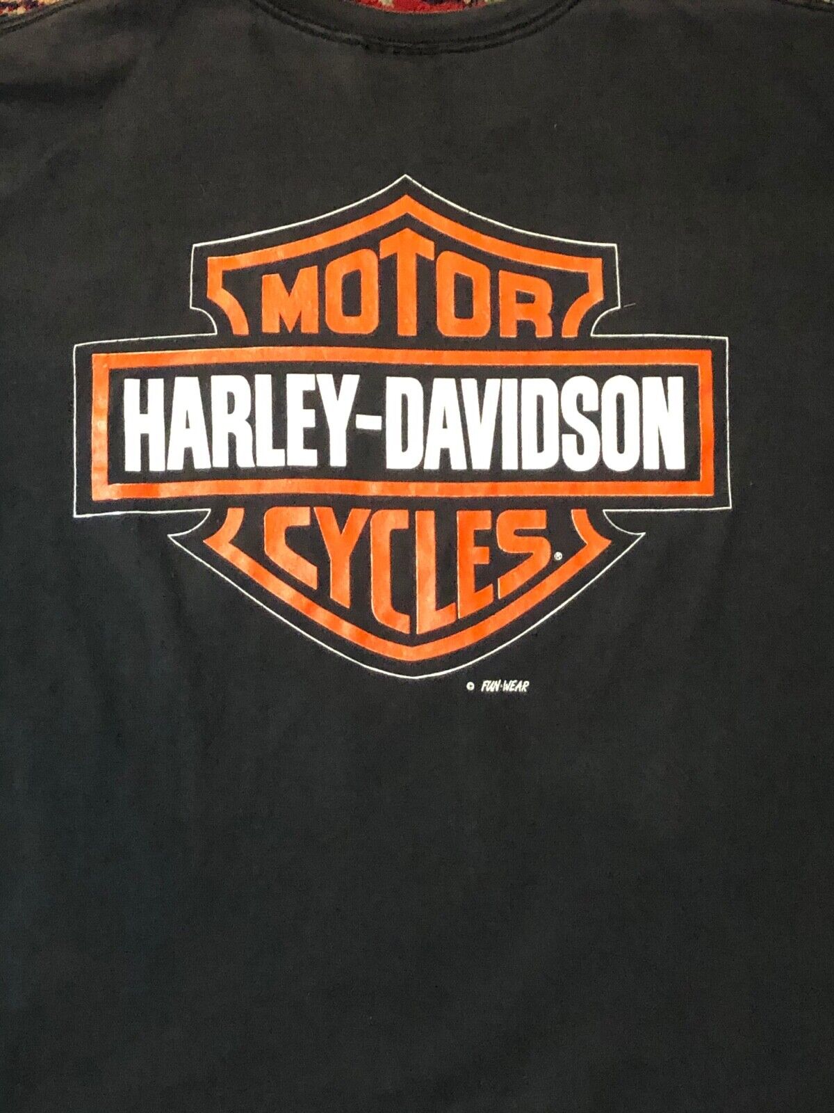 Vintage 90s Harley-Davidson Eagle T shirt size XL Bikes fun-wear 