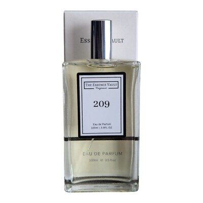 The Essence Vault 209 Eau De Parfum 100ml EDP Spray For Him