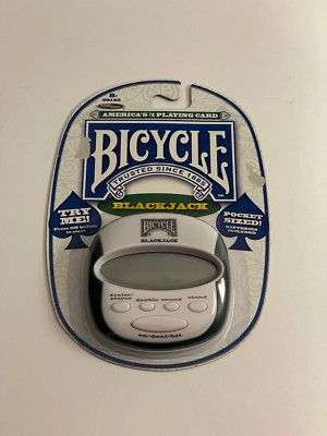 Techno Source Bicycle Blackjack Handheld Electronic Game New in Package