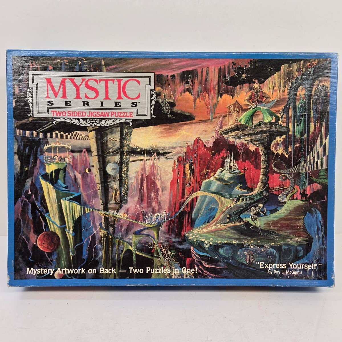 Vintage Mystic Series Express Yourself Two Sided Jigsaw Puzzle 529