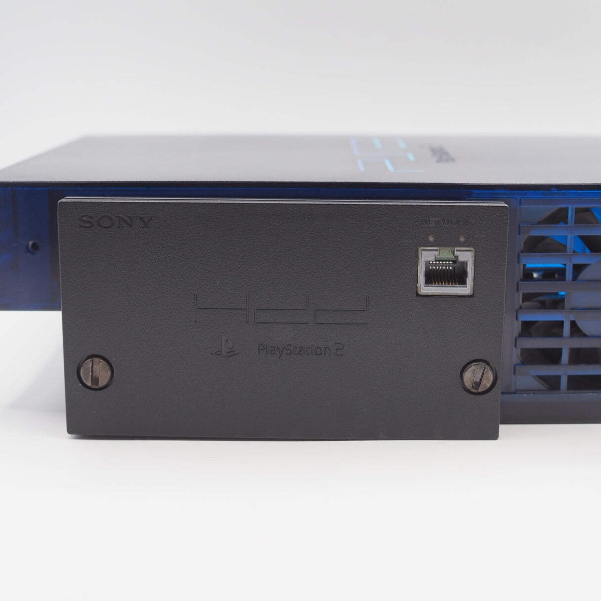 PS2 Console system SCPH-50000 MB/NH OCEAN BLUE W/ HDD NTSC-J
